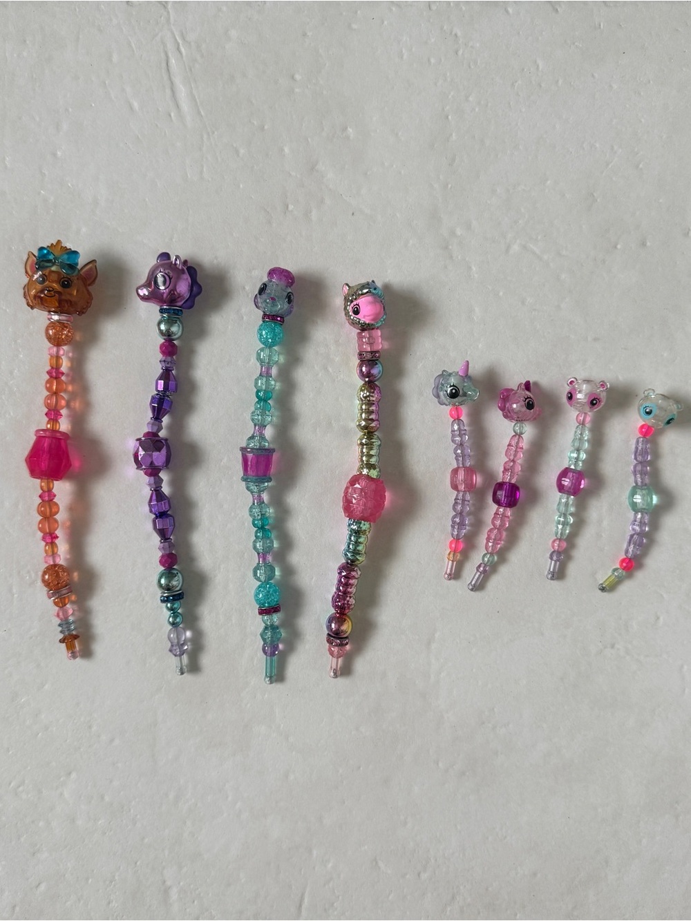 8 Twisty Petz Bundle Bracelet Ring Unicorn Dog Bear Llama